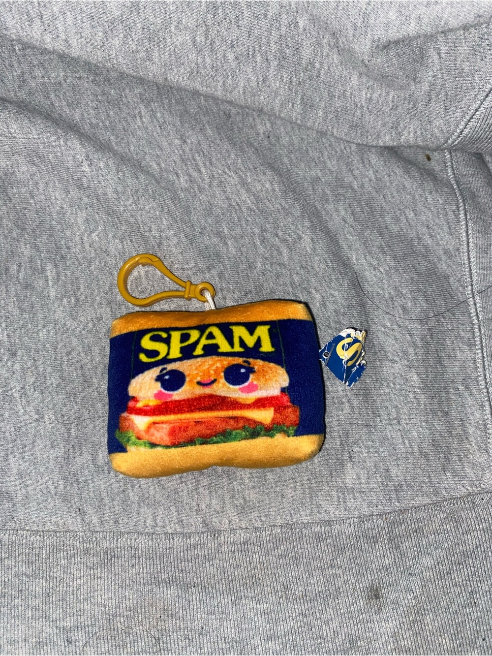 LPlush Spam Sandwich Keychain Charm